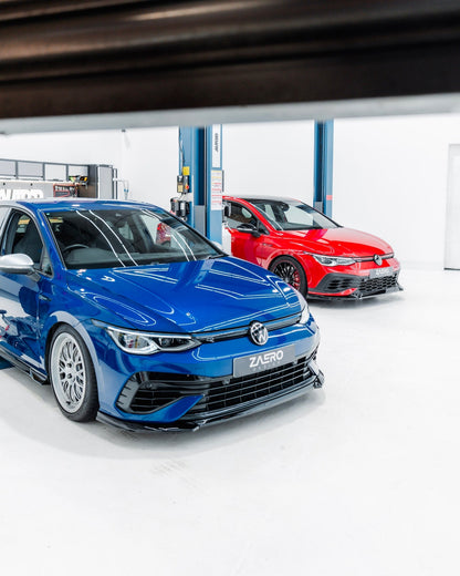 ZAERO EVO-1 Front Splitter for VW Golf R Mk8 – | Volkswagen Golf R