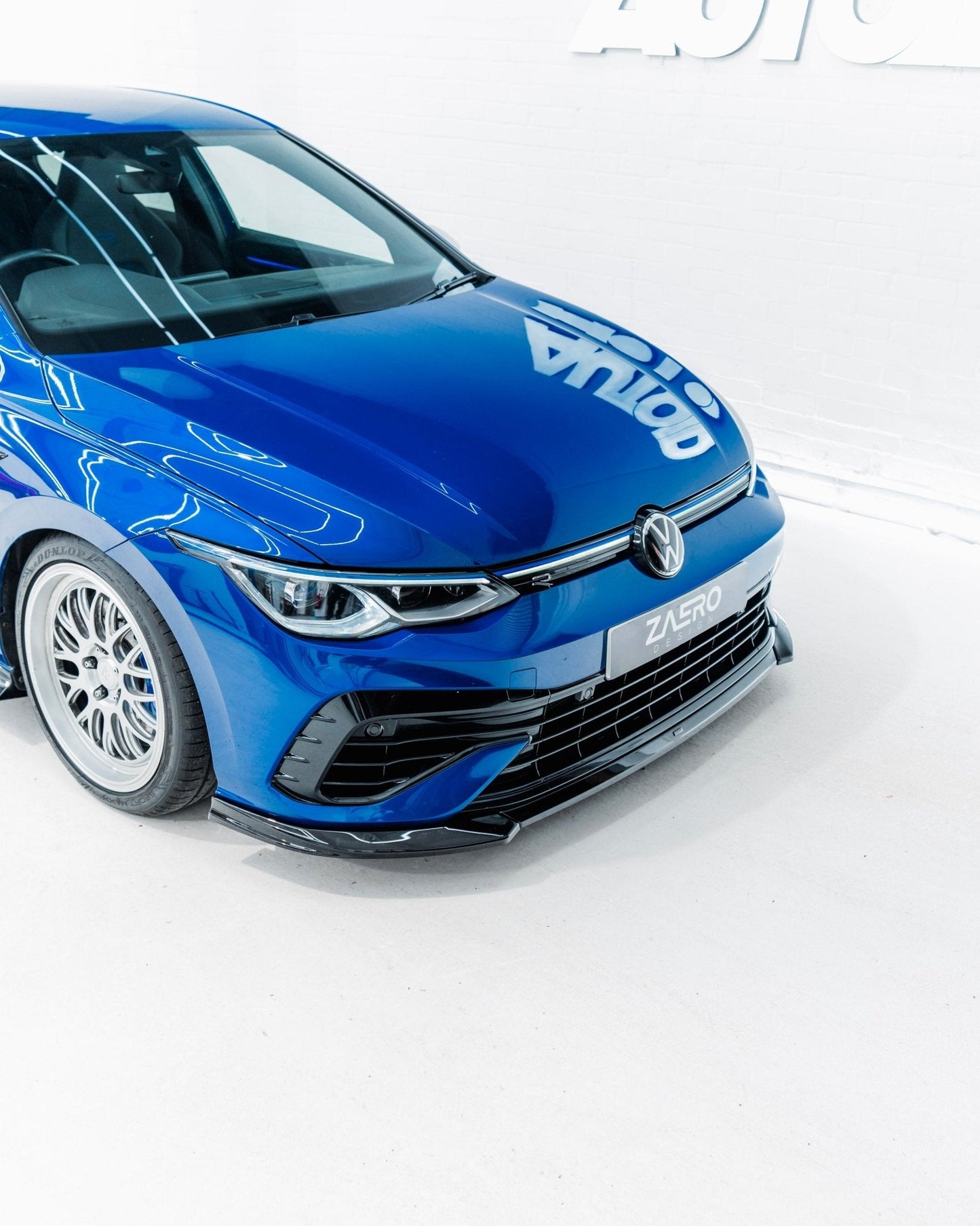 ZAERO EVO-1 Front Splitter for VW Golf R Mk8 – | Volkswagen Golf R