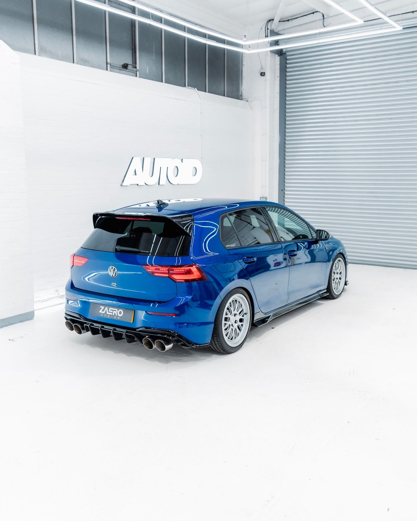 ZAERO EVO-1 Rear Diffuser for VW Golf R Mk8 & | Volkswagen Golf R