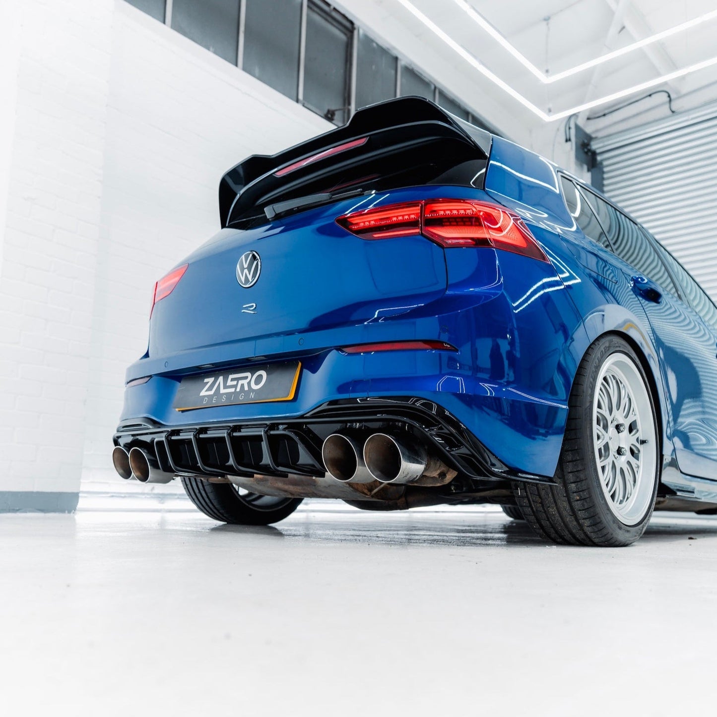 ZAERO EVO-1 Rear Diffuser for VW Golf R Mk8 & | Volkswagen Golf R