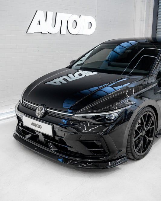 ZAERO EVO-1 Front Splitter Gloss Black for VW | Volkswagen Golf R