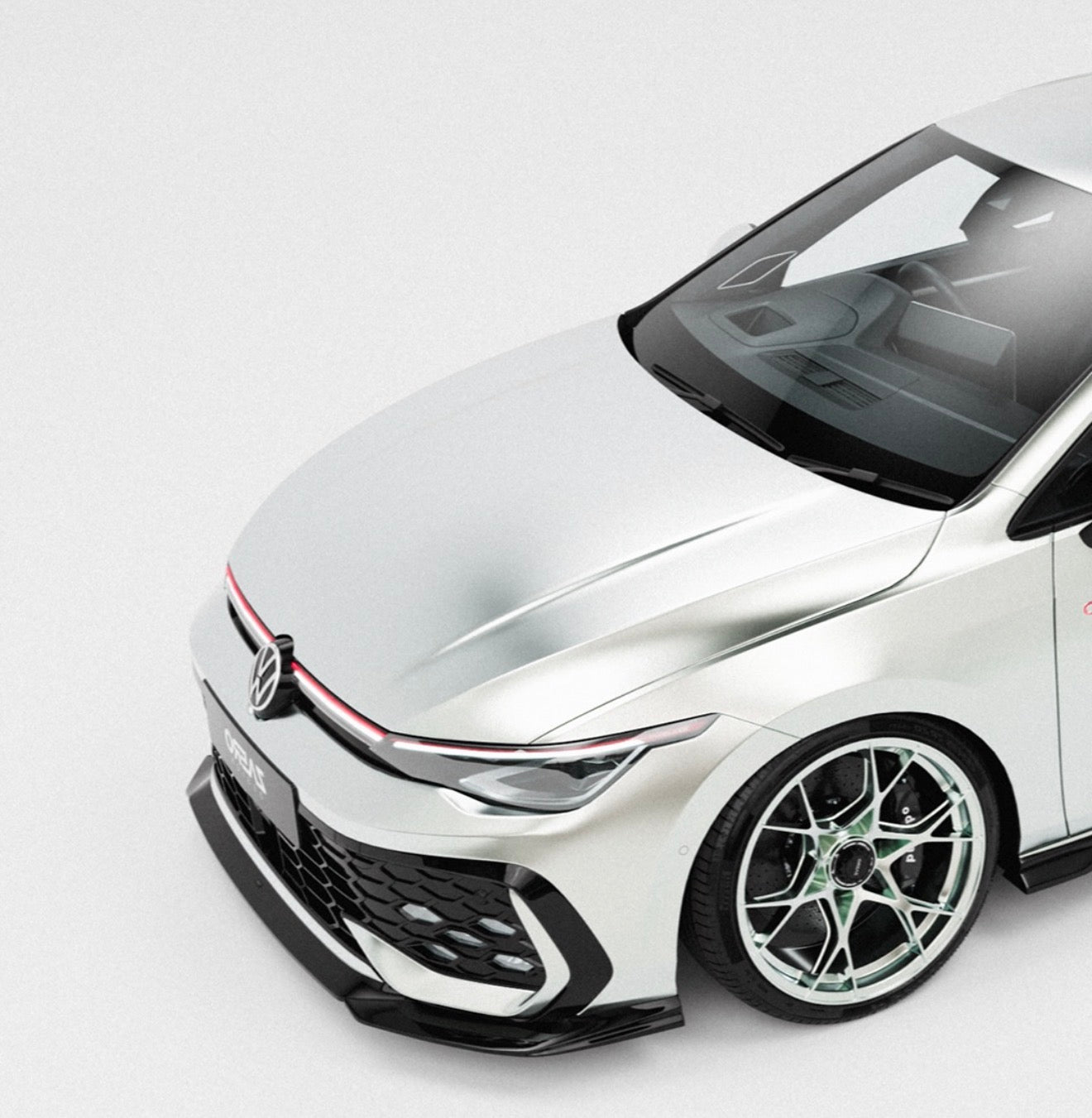 ZAERO EVO-1 Body Kit Gloss Black – VW Golf GTI Mk8.5 2024+