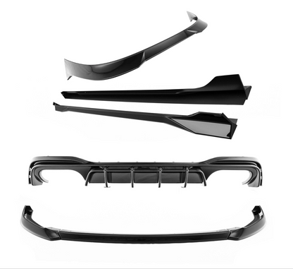 ZAERO EVO-1 Body Kit Gloss Black – VW Golf R Mk8.5 2024+