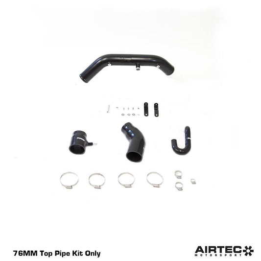 AIRTEC Motorsport RS-Style 76mm Top Induction Pipe for Fiesta ST180 - FD Racing
