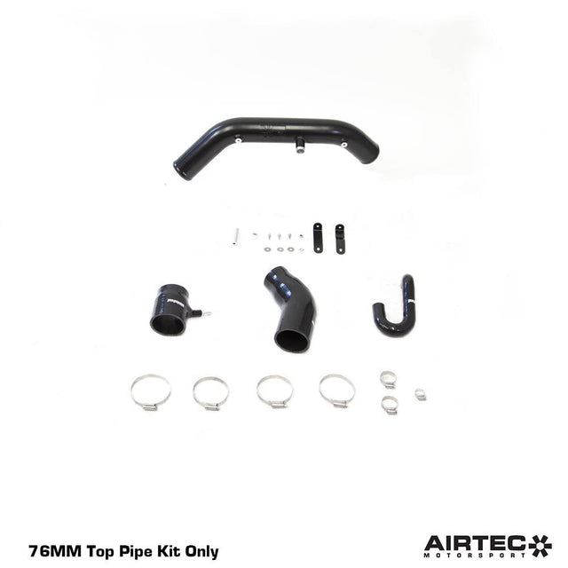 AIRTEC Motorsport RS-Style 76mm Top Induction Pipe for Fiesta ST180 - FD Racing