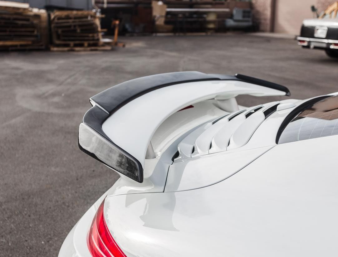 VR Aero Carbon Fiber Wing Lip Spoiler Porsche 991 Turbo | Turbo S