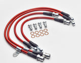 VR Performance Front and Rear Steel Braided Brake Lines Tesla Model 3 - FD Racing