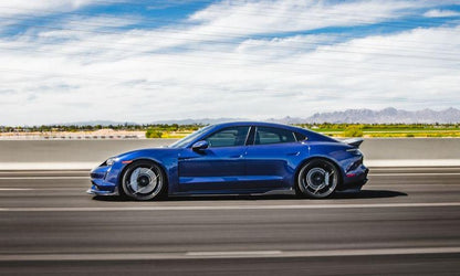 VR Aero Carbon Fiber Side Skirts Porsche Taycan Turbo | Turbo S
