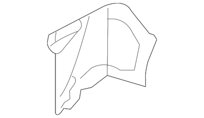 OEM Nissan Guard for 2009-2021 Nissan GTR | PN - 78852-JF00A