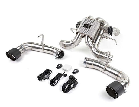 VR Performance McLaren 570 Valvetronic Exhaust System With Carbon Fiber Tips - FD Racing