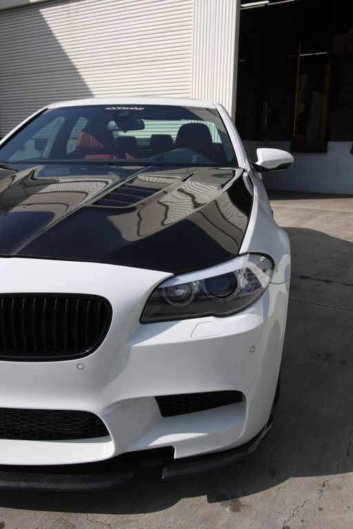 VR Aero Carbon Fiber Hood DTM Style BMW F10 M5 550 535 528 2011-2017