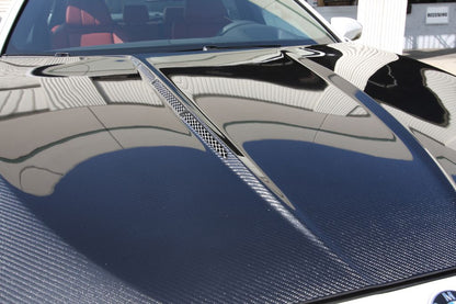 VR Aero Carbon Fiber Hood Vented Cowl BMW F10 M5 550 535 528 2011-2017