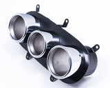 VR Performance Polished Exhaust Triple Tip Ferrari 458 Italia 2010-2015 - FD Racing