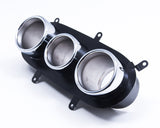 VR Performance Polished Exhaust Triple Tip Ferrari 458 Italia 2010-2015 - FD Racing