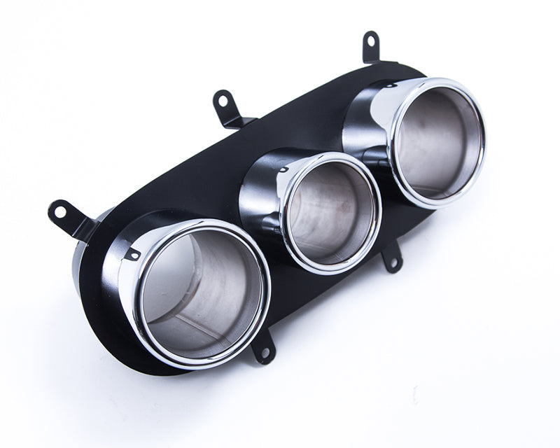 VR Performance Polished Exhaust Triple Tip Ferrari 458 Italia 2010-2015 - FD Racing