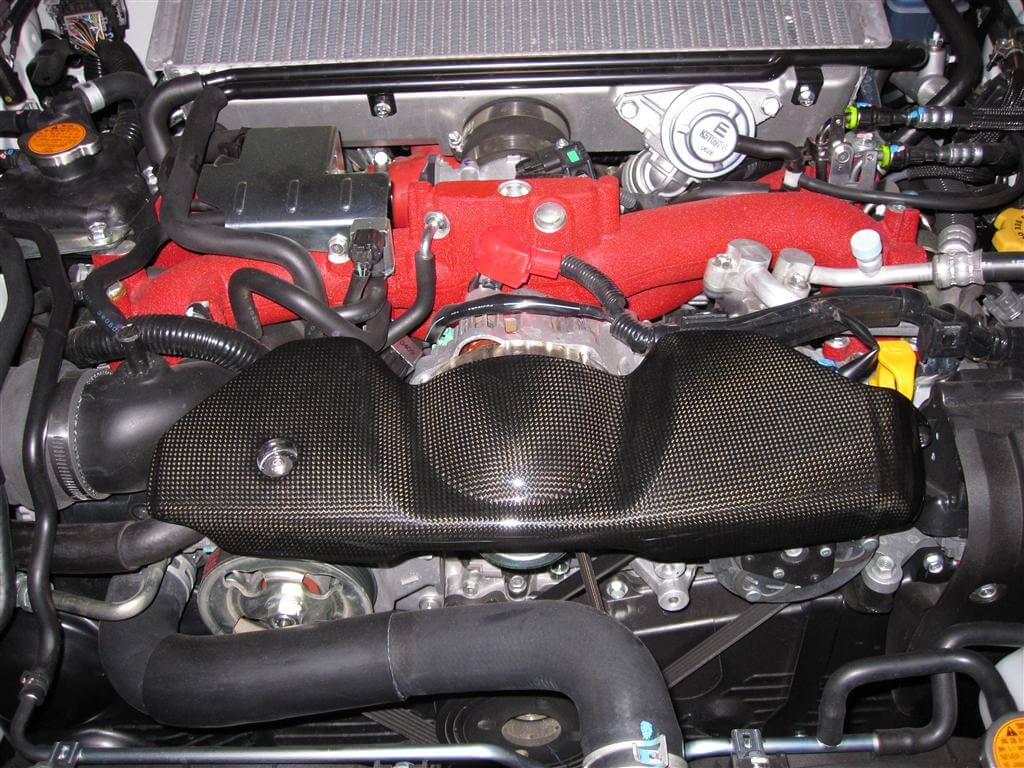 APR Carbon Fiber Alternator Cover - Subaru/WRX, STI WRX/STI 2002 - 2007