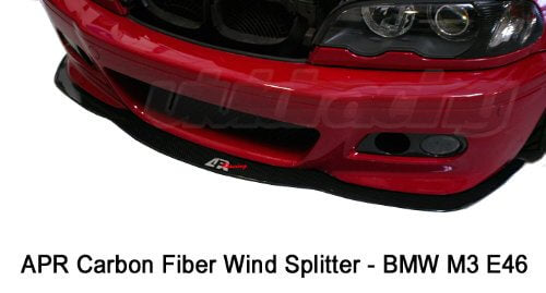 APR Carbon Fiber Custom Wind Splitter With Rods - Universal