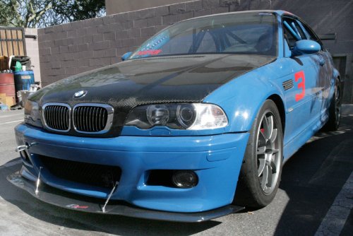 APR Carbon Fiber Custom Wind Splitter With Rods - Universal