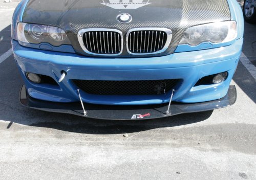 APR Carbon Fiber Custom Wind Splitter With Rods - Universal