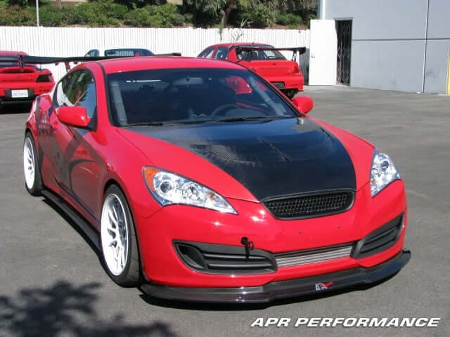 APR Carbon Fiber Front Airdam - Hyundai Genesis 2009 - 2011 FD Racing