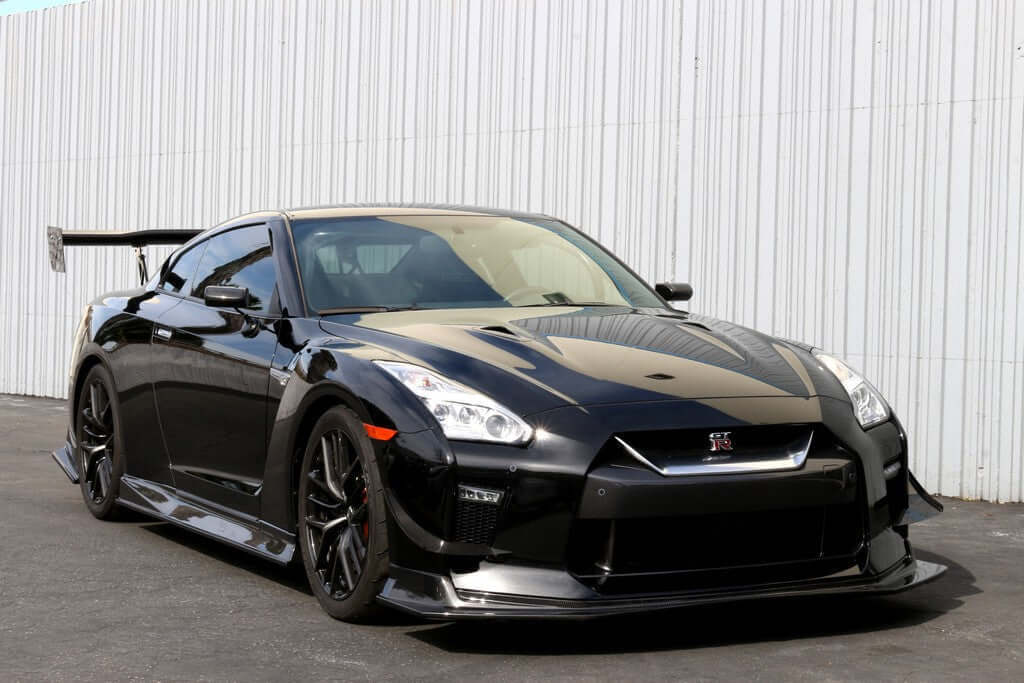 APR Carbon Fiber Front Airdam - Nissan GTR R35 2017 - up