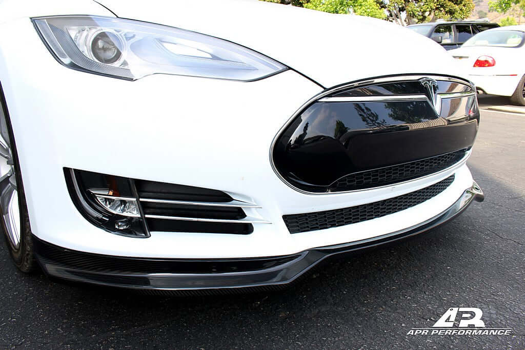 APR Carbon Fiber Front Airdam - Tesla Model S  2012 - up - FD Racing