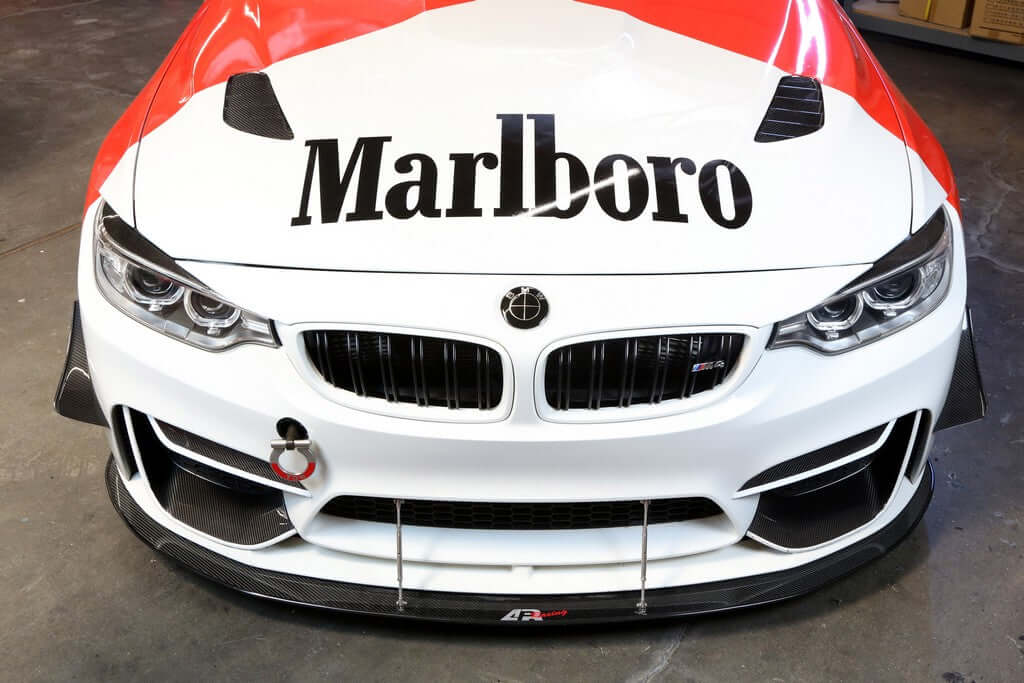 APR Carbon Fiber Front Bumper Canards - BMW F80/82 2014 - 2018