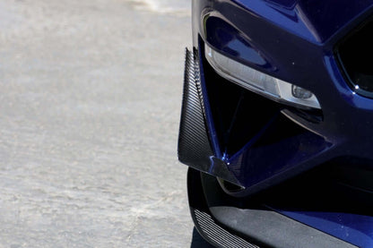 APR Carbon Fiber Front Bumper Canards - Ford Mustang  2018 - up