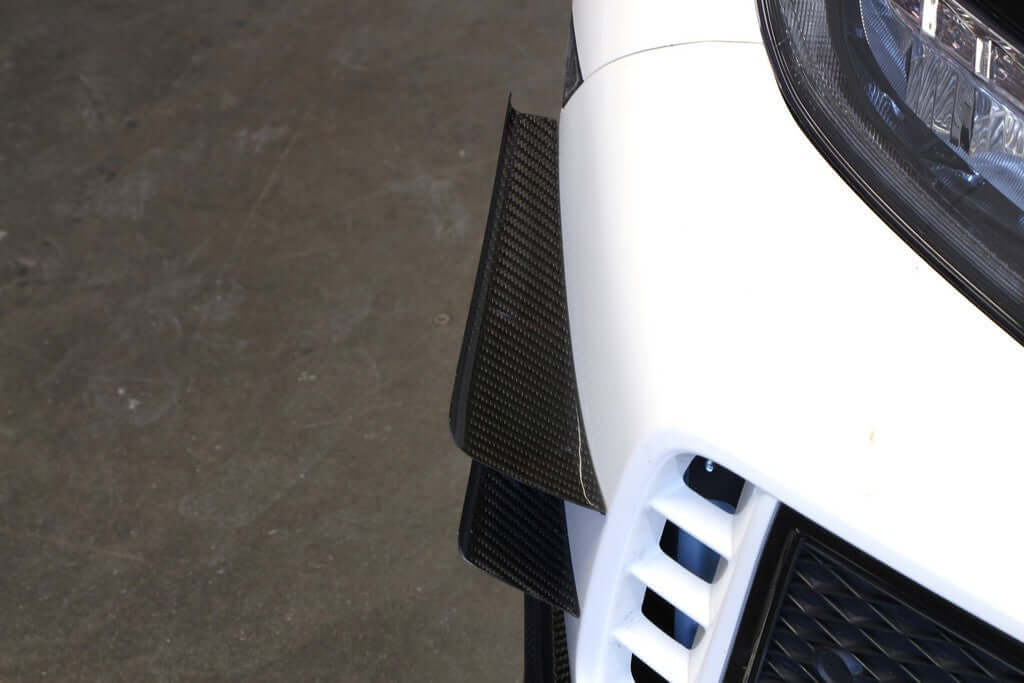 APR Carbon Fiber Front Bumper Canards - Honda Type R 2017 - up