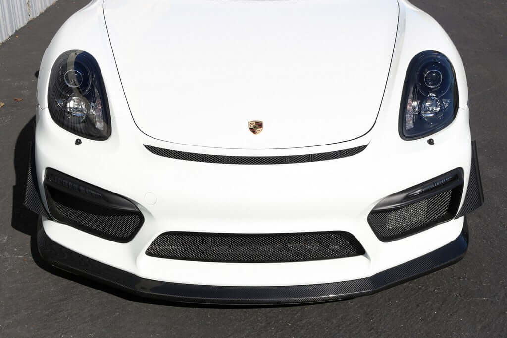 APR Carbon Fiber Front Bumper Canards - Porsche 981 Cayman GT4 2015 - 2016