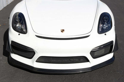 APR Carbon Fiber Front Bumper Canards - Porsche 981 Cayman GT4 2015 - 2016