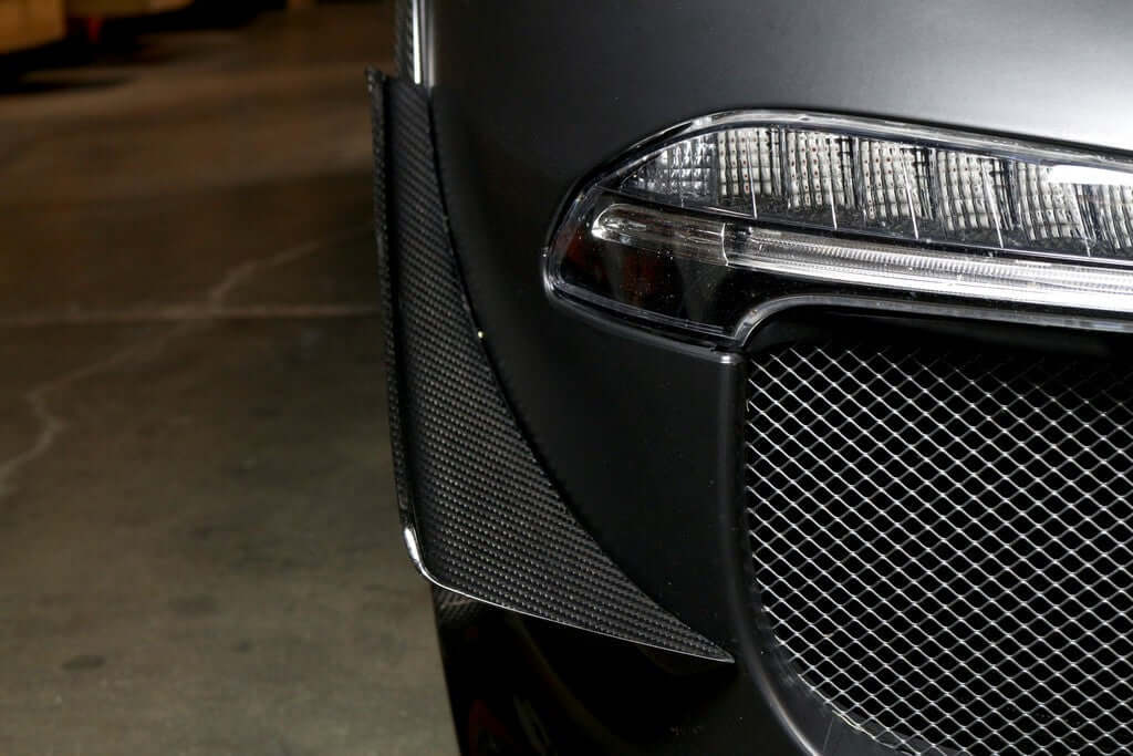 APR Carbon Fiber Front Bumper Canards - Porsche 991 GT3 2013 - 2016