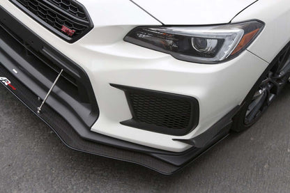 APR Carbon Fiber Front Bumper Canards - Subaru WRX/STI 2018 - 2021