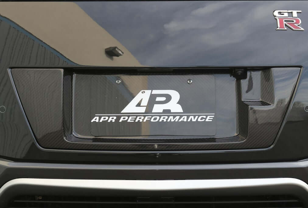 APR Carbon Fiber License Plate Frame / GTR R35 2017-UP  - Nissan GTR 2017 - up