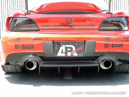 APR Carbon Fiber Rear Diffuser - Honda  S2000 AP2 2004 - 2009