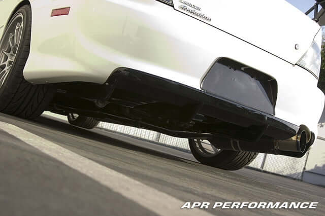 APR Carbon Fiber Rear Diffuser - Mitsubishi Evo 8 & 9 2003 - 2007