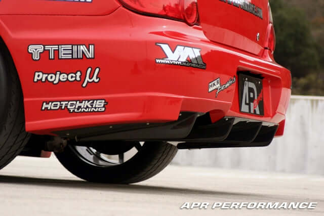 APR Carbon Fiber Rear Diffuser - Subaru WRX STi 2002 - 2007 FD Racing