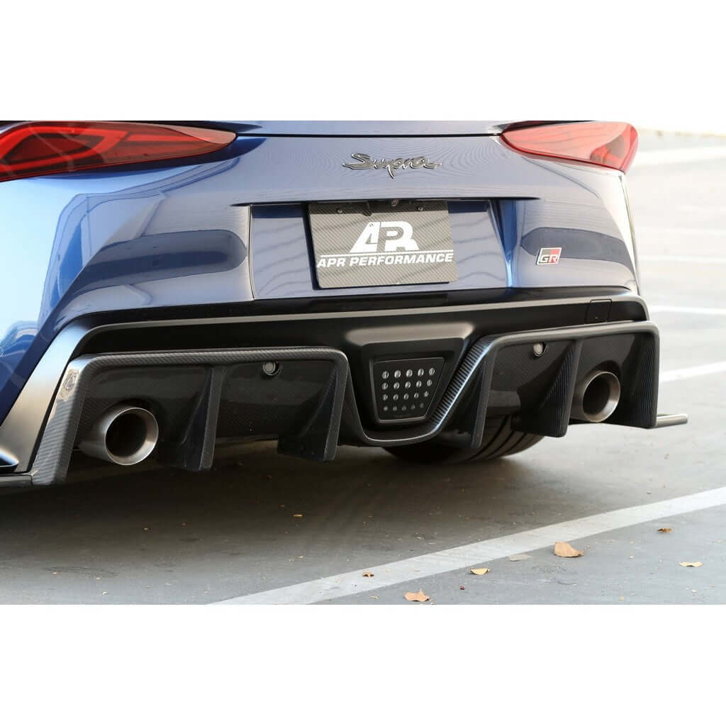 APR Carbon Fiber Rear Diffuser - Toyota Supra A90 2020 - UP