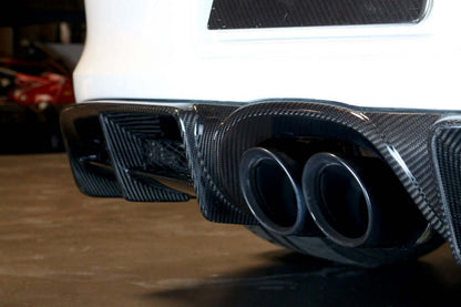 APR Carbon Fiber Rear Valance - Porsche Cayman GT4 2015 - 2016