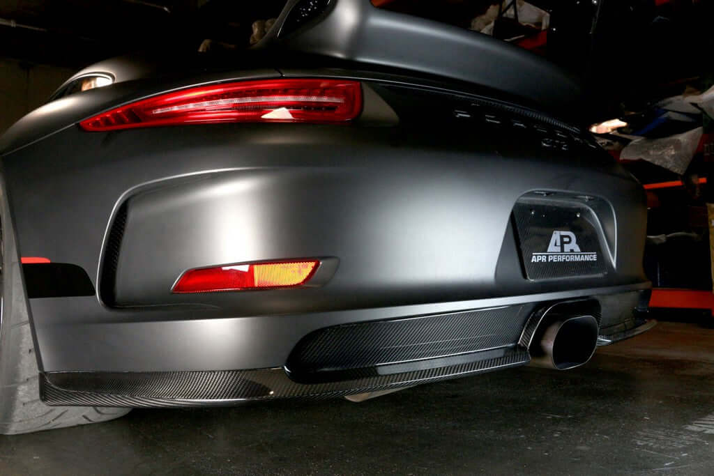 APR Carbon Fiber Rear Valance - Porsche GT3 2013 - 2016