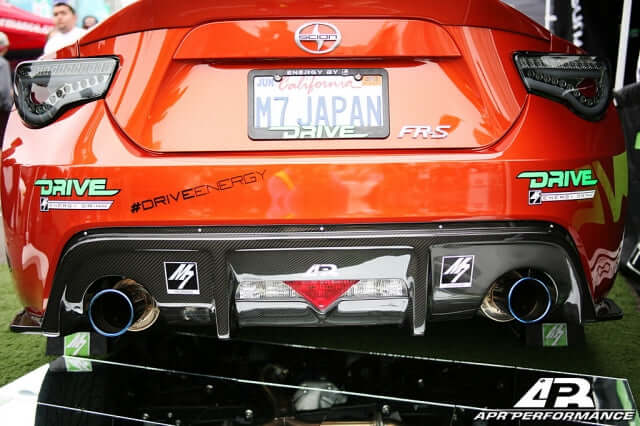 APR Carbon Fiber Rear Valance - Subaru BRZ 2013 - 2016