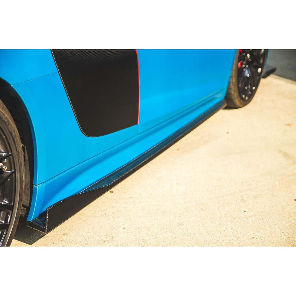 APR Carbon Fiber Side Rocker Extensions - Audi R8 2016 - 18