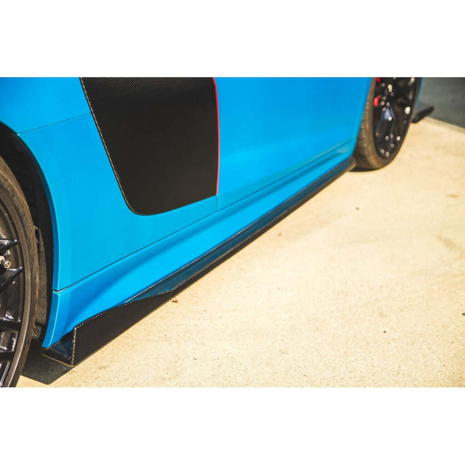 APR Carbon Fiber Side Rocker Extensions - Audi R8 2016 - 18 FD Racing