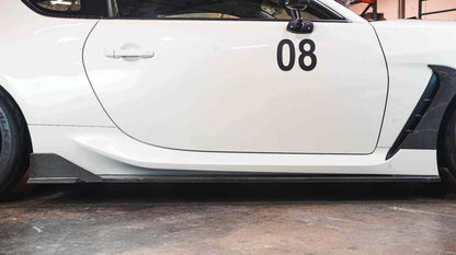APR Carbon Fiber Side Rocker Extensions GR86/BRZ | Toyota/Subaru GR86/BRZ 2022 - UP