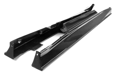 APR Carbon Fiber Side Rocker Extensions | Nissan GTR 2017 - up