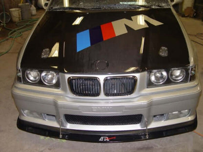 APR Carbon Fiber Wind Splitter With Rods - BMW E36 M3 1992 - 1999