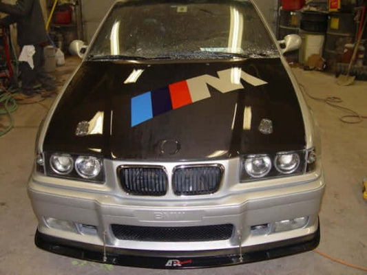 APR Carbon Fiber Wind Splitter With Rods - BMW E36 M3 1992 - 1999