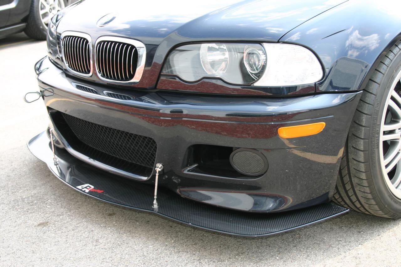 APR Carbon Fiber Wind Splitter With Rods - BMW E46 M3 2001 - 2006