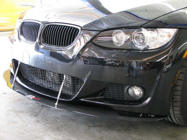 APR Carbon Fiber Wind Splitter With Rods - BMW  E92 335i 2006 - 2010