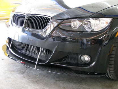 APR Carbon Fiber Wind Splitter With Rods - BMW  E92 335i 2006 - 2010